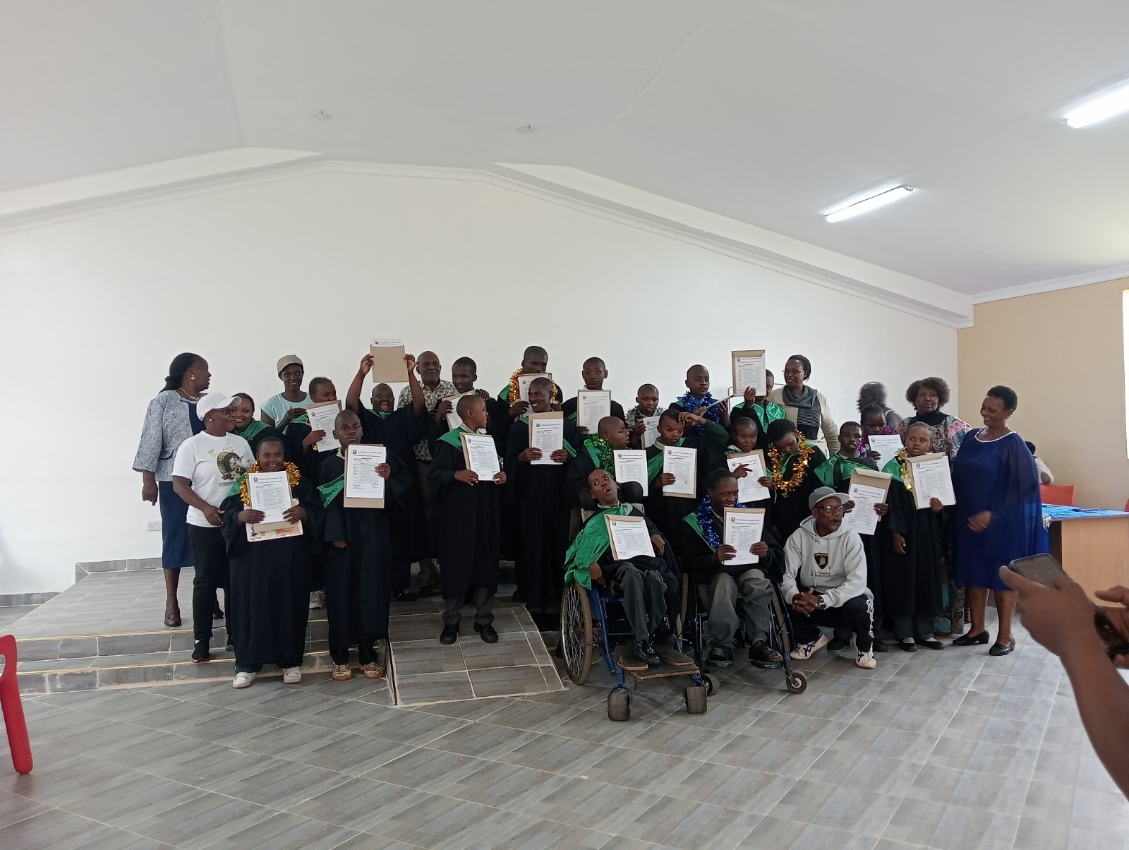 First Graduates from KILEA and KPEA at Dagoretti Special School
